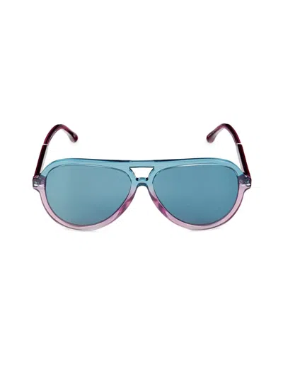 Isabel Marant Women's 59mm Pilot Sunglasses In Blue