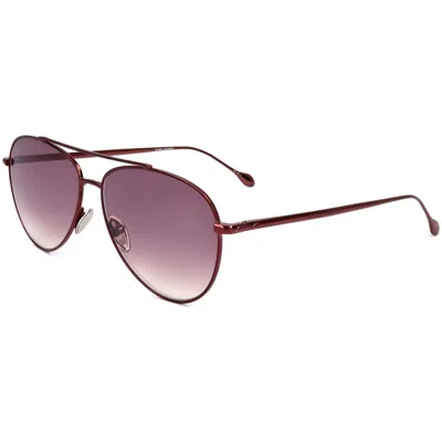 Isabel Marant Women's 60 Mm Red Sunglasses In White