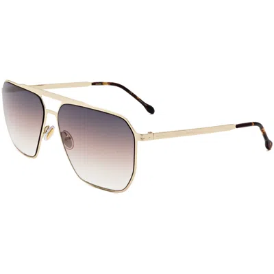 Isabel Marant Women's 61 Mm Grey Sunglasses In Gold