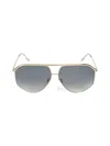 Isabel Marant Women's 64mm Geometric Sunglasses In Gold