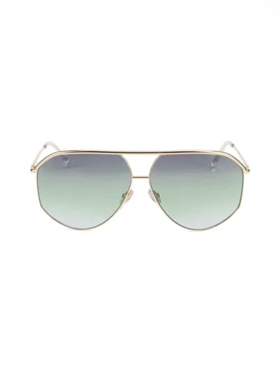 Isabel Marant Women's 64mm Gradient Lens Aviator Metal Sunglasses In Multi