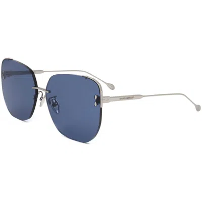 Isabel Marant Women's 65 Mm Blue Sunglasses