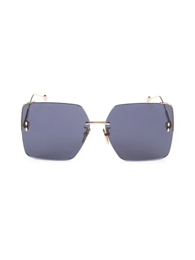 Isabel Marant Women's 65mm Square Sunglasses In Blue