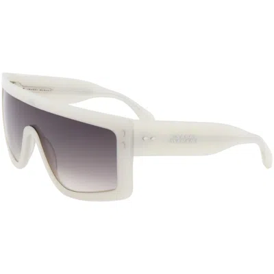 Isabel Marant Women's 99 Mm Grey Sunglasses In White