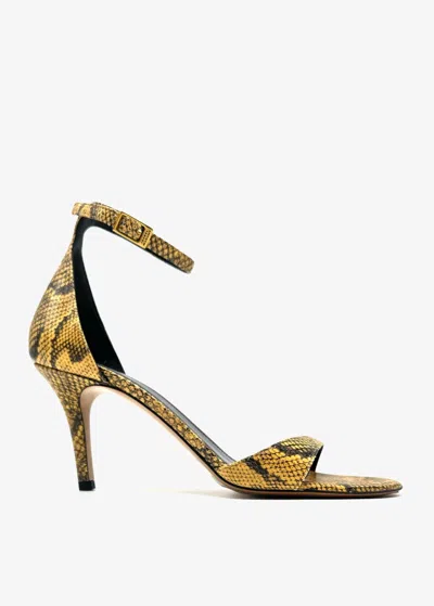 Isabel Marant Women's Ailisa Sandals In Natural In Gold