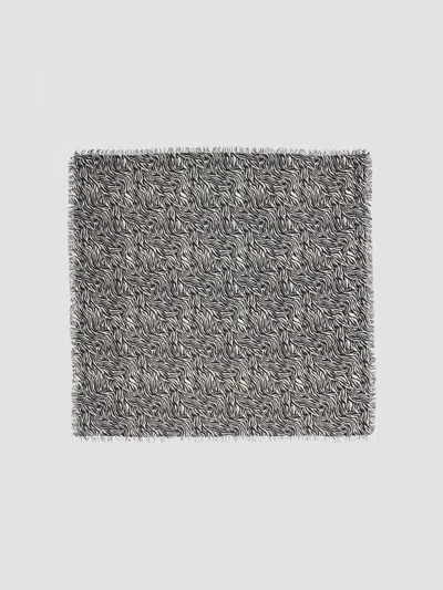 Isabel Marant Women's Alecia Wool Square Scarf In Gray