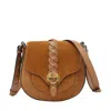Isabel Marant Small Altay Crossbody Bag With Braided Strap In White