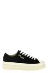 Isabel Marant Black Austen Sneakers In Multicolor