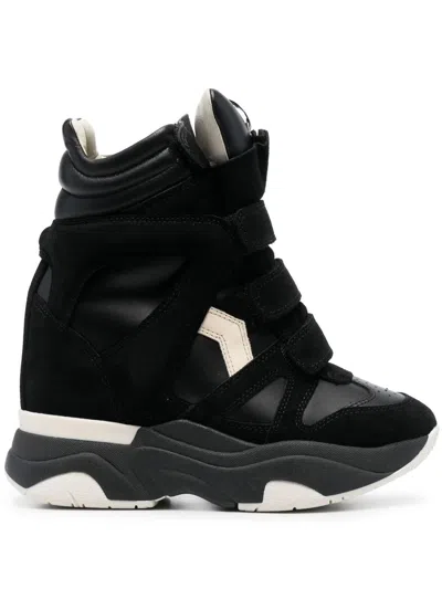 Isabel Marant Women Balskee Leather Sneakers In Multi