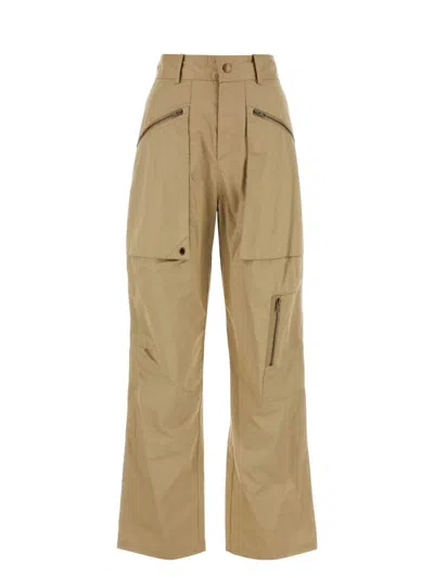 ISABEL MARANT WOMEN'S BEIGE COTTON JOLANDE PANT