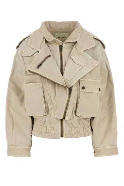 Isabel Marant Women Beige Denim Aneli Jacket