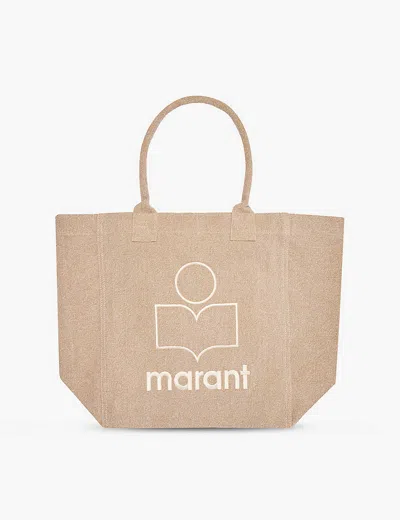 Isabel Marant Womens Beige Yenky Cotton Tote Bag