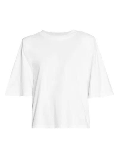Isabel Marant Women's Ben Cotton Crewneck T-shirt In White