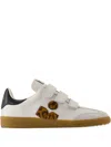 Isabel Marant Beth Gb Leopard-print Calfskin Sneakers In Multi