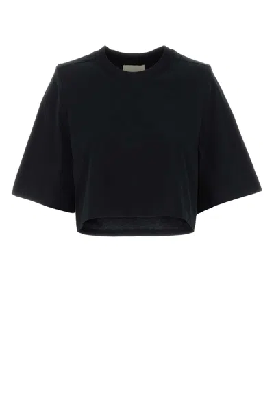 ISABEL MARANT ISABEL MARANT WOMEN BLACK COTTON OVERSIZE ZAELY T-SHIRT