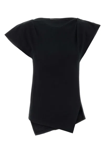 Isabel Marant Women Black Cotton Sebani Top