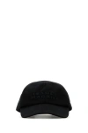 Isabel Marant Woman Black Cotton Tedji Baseball Cap In Black