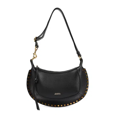 Isabel Marant Women's Black Leather Crossbody Handbag