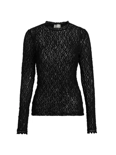 Isabel Marant Women's Brany Open-knit Sweater In Animal Print