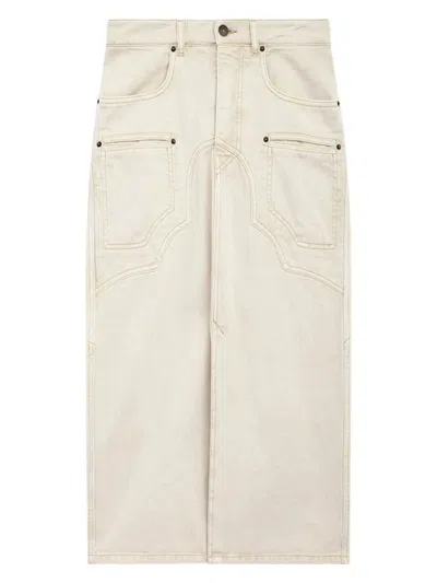 ISABEL MARANT WOMEN'S BRITT MIDI SKIRT