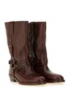 Isabel Marant Brown Heiko Mid-calf Boots In Brown