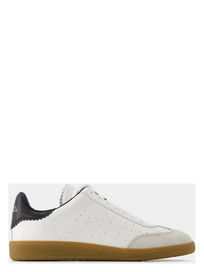 ISABEL MARANT WOMEN'S BRYCE LEATHER SNEAKERS