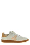 Isabel Marant Chalk Suede Bryce Sneakers In Multicolor