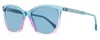 Isabel Marant Women's Butterfly Sunglasses Im0078s Nydku Teal-pink 57mm In Multi