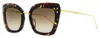 Isabel Marant 53mm Gradient Cat Eye Sunglasses In Multi