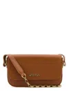 Isabel Marant Women Caramel Leather Lizza Shoulder Bag