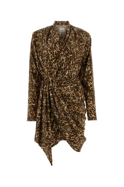 Isabel Marant Cleora' Dress In Multicolor