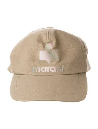 Pre-owned Isabel Marant Women's Cotton Baseball Cap In Neutrals