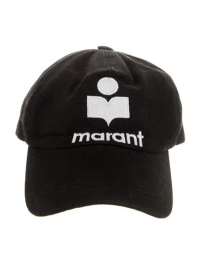 Pre-owned Isabel Marant Women's Cotton Baseball Hat In Black