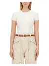 Isabel Marant Zelitos Cotton T-shirt In White