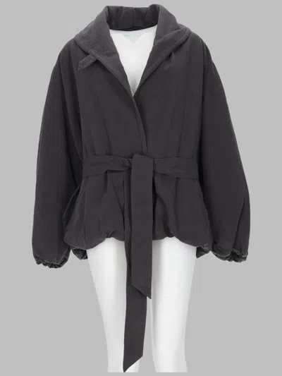 Isabel Marant Women's Cotton-linen Trench Overcoat In Grey
