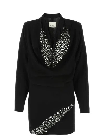 Isabel Marant Women's Crepe Lazeli Mini Dress