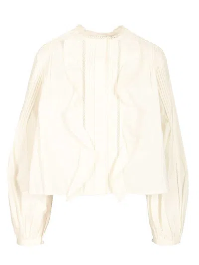 Isabel Marant Women "cubraly" Blouse In White