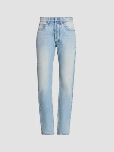 Isabel Marant Women's Daya Straight-leg Jeans In Vintage Blue