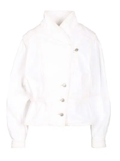 Isabel Marant Women Denim Jacket In White