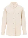 Isabel Marant Denim Talbot Shirt In Neutro