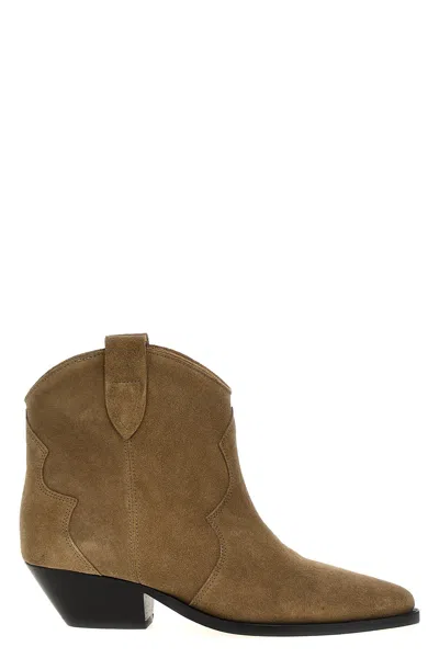 Isabel Marant Women 'dewina' Ankle Boots In Cream