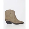 Isabel Marant Women Dewina Suede Cowboy Ankle Boots In Brown