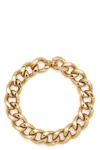 Isabel Marant Links Chunky Chain Collar Necklace In Gold