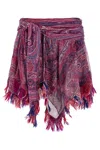 Isabel Marant 'dova' Skirt In Purple