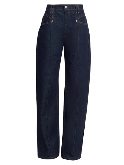 Isabel Marant Women's Drolane Dark Wash Jeans In Blue