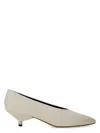 Isabel Marant Leather Ebisa Pumps In White
