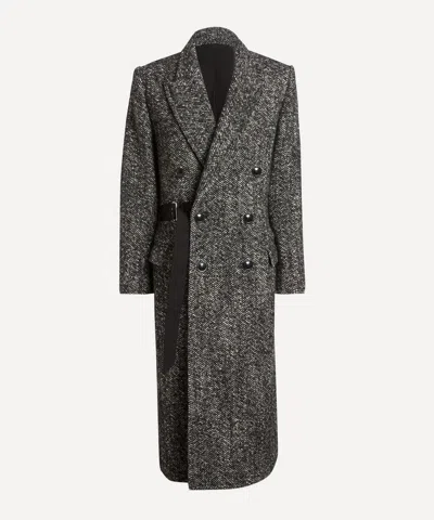 ISABEL MARANT ISABEL MARANT WOMEN'S EBYANE CHEVRON TWEED COAT