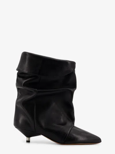 Isabel Marant Women Edrik Leather Boots In Black