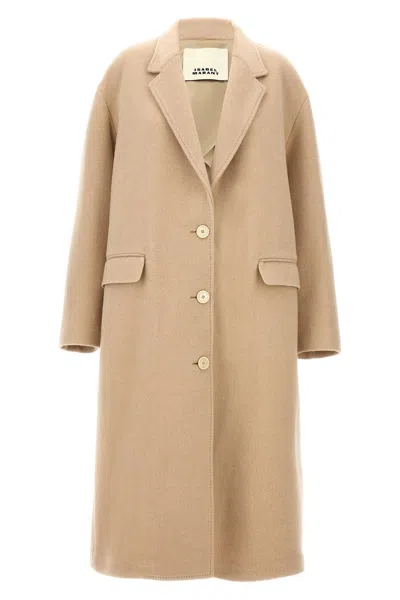 Isabel Marant Women 'efezia' Coat In Cream