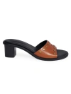 Isabel Marant Women's Eirin 50mm Studded Sandals In Cognac